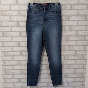 NWOT Guess Jeans Womens SZ 29 Skinny Logo On Pocket Distressed 90's Y2K